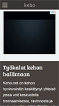 Mobile Screenshot of keho.net