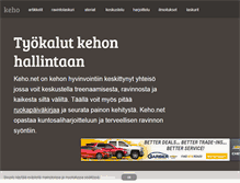 Tablet Screenshot of keho.net